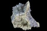 Purple/Gray Fluorite Cluster - Marblehead Quarry Ohio #81163-2